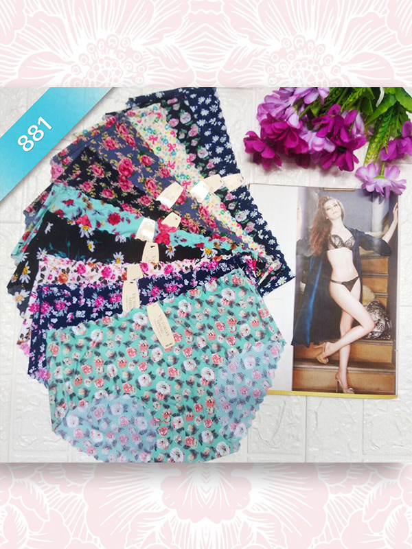 QUẦN LÓT THÔNG HƠI HOA #881