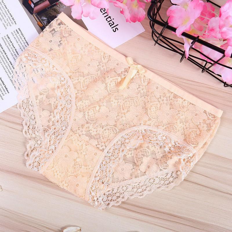 QUẦN LÓT REN HOA CÓ NƠ CỰC ĐẸP CHO CÁC BẠN GÁI