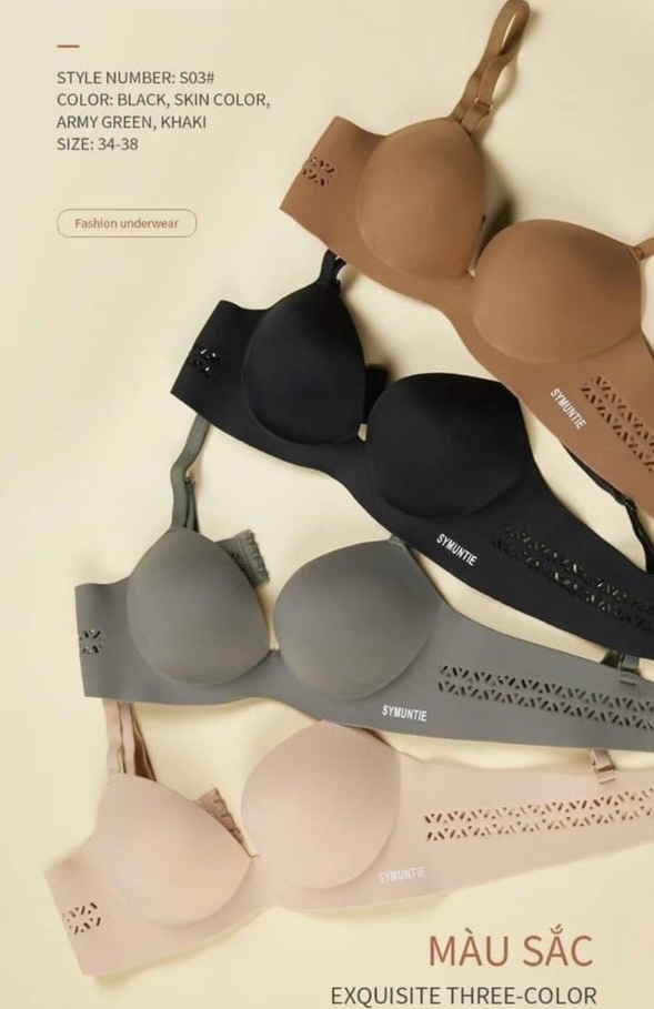 ÁO SU ĐÚC KHÔNG GỌNG NÂNG NGỰC BÀN TAY #S03