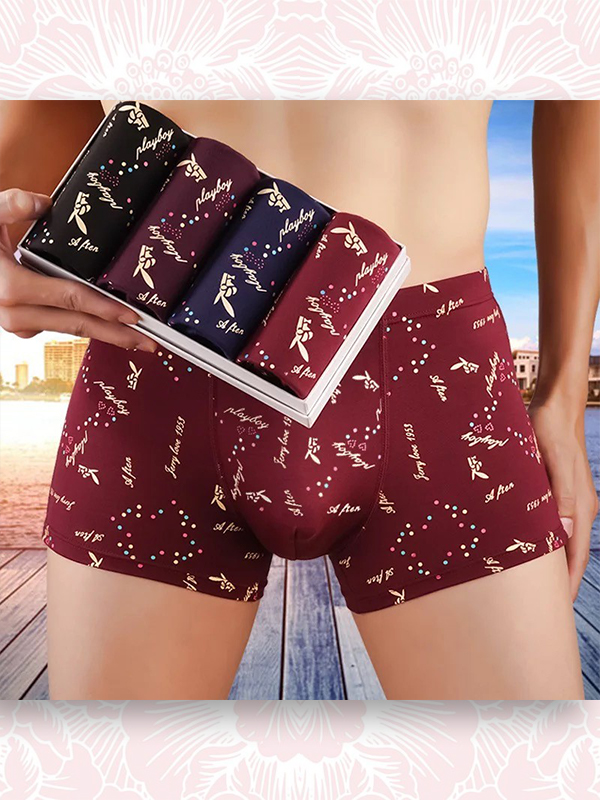 SỊP BOXER SỢI TRE NHIỀU HÌNH