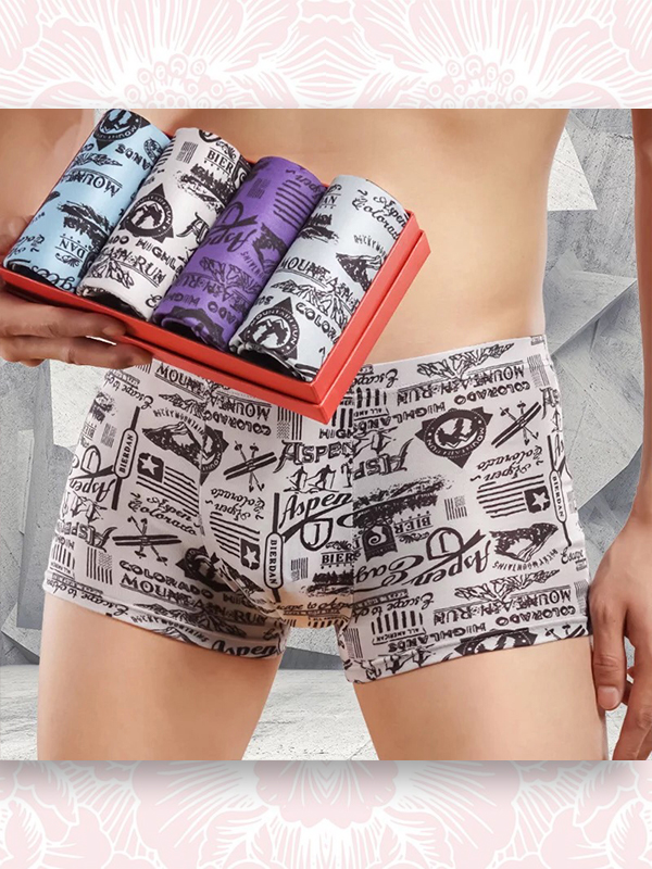 SỊP BOXER SỢI TRE NHIỀU HÌNH