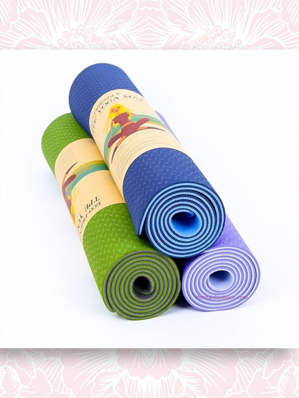 THẢM TẬP YOGA ZENO TPE 2 LỚP