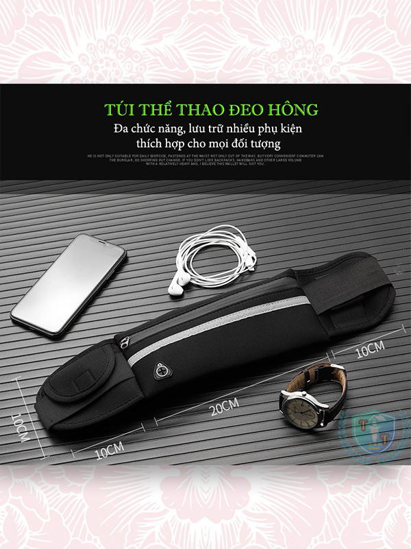 TÚI ĐEO HÔNG ĐỰNG ĐỒ TIỆN LỢI KHI TẬP