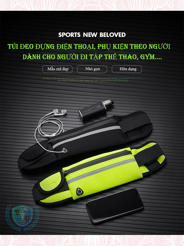 TÚI ĐEO HÔNG ĐỰNG ĐỒ TIỆN LỢI KHI TẬP