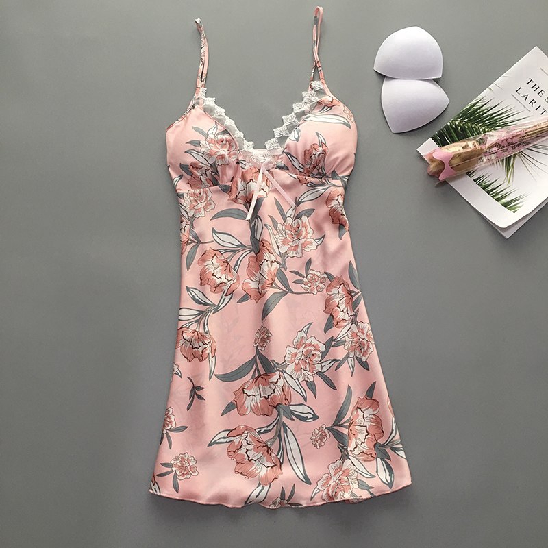 VÁY NGỦ LỤA HOA