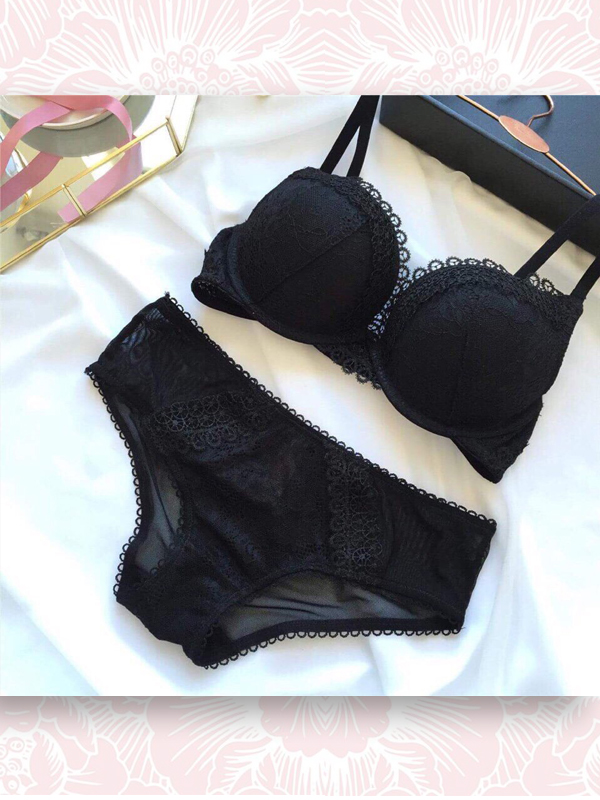 BỘ ĐỒ LÓT VIC PHỐI REN SIÊU ĐẨY #1738