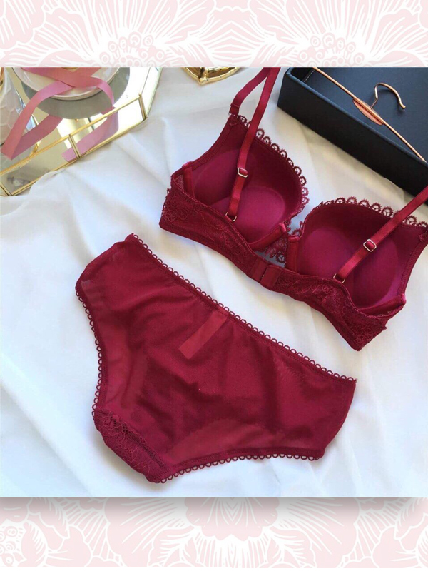 BỘ ĐỒ LÓT VIC PHỐI REN SIÊU ĐẨY #1738