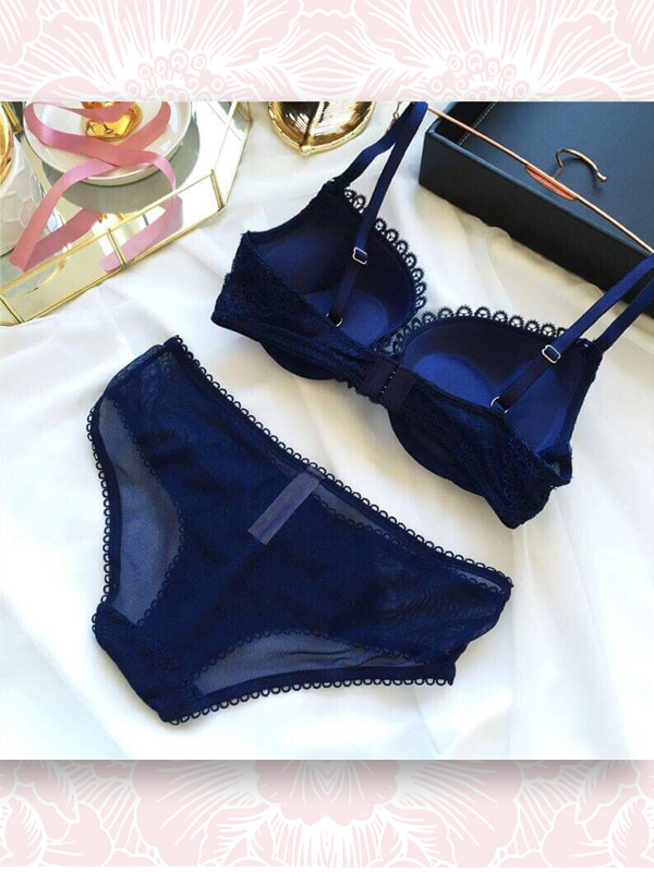 BỘ ĐỒ LÓT VIC PHỐI REN SIÊU ĐẨY #1738