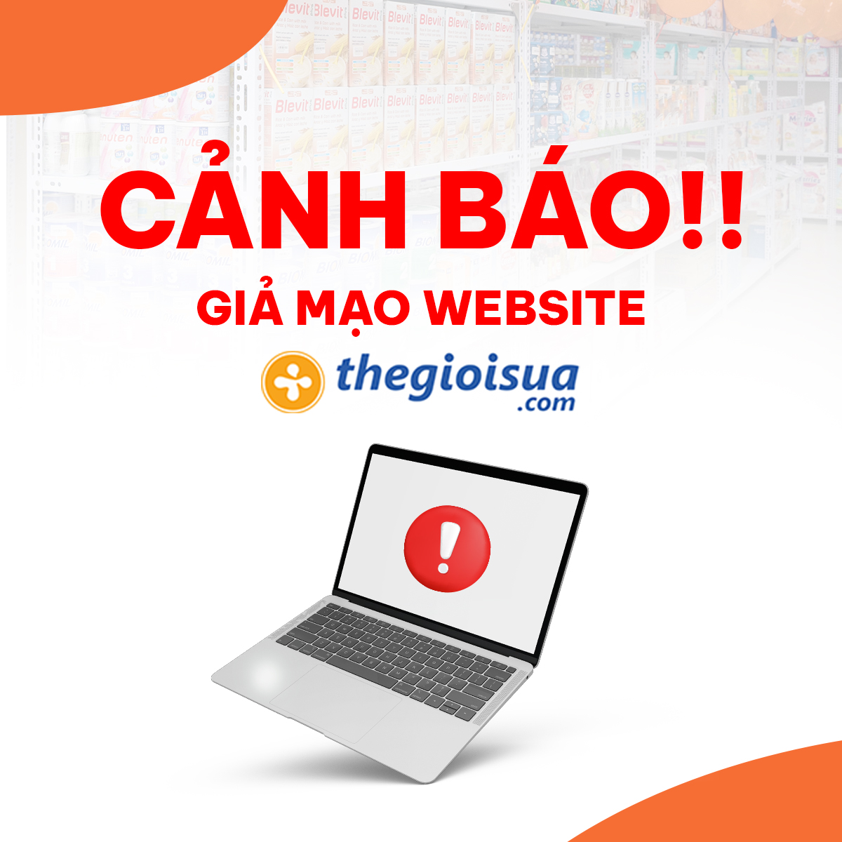 Cảnh Báo Giả Mạo Website Thegioisua.com