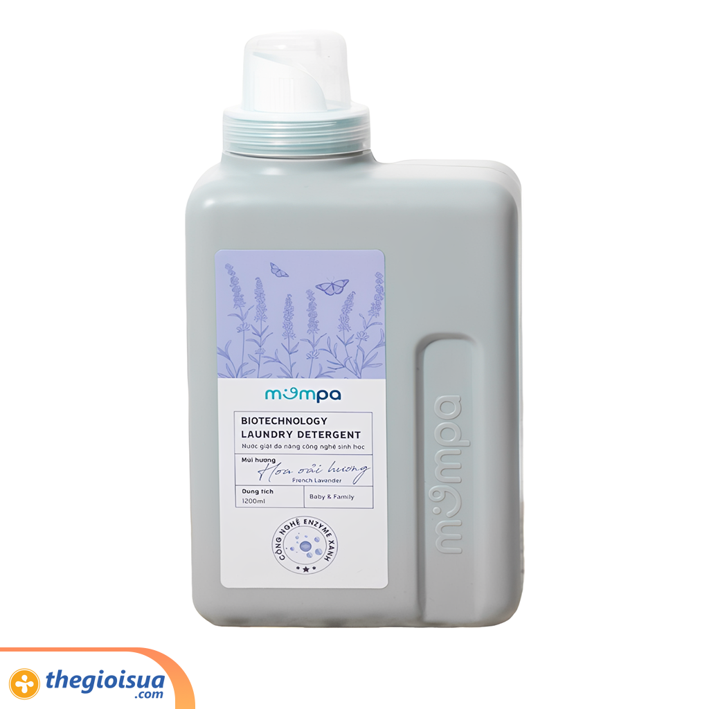Nước giặt xả Mompa - Oải hương 1,2L