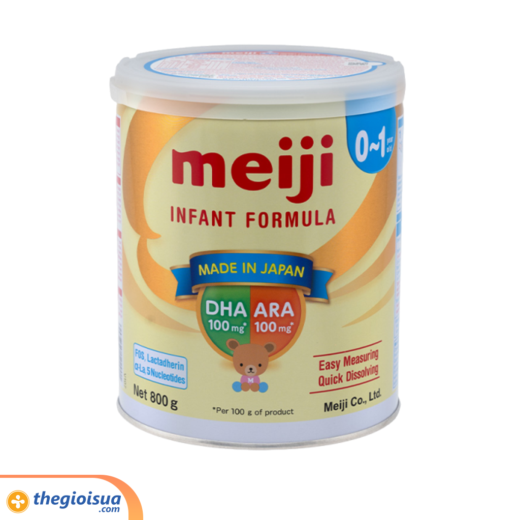 Sữa bột Meiji 0-1 year old Infant Formula 800g (nhập khẩu)