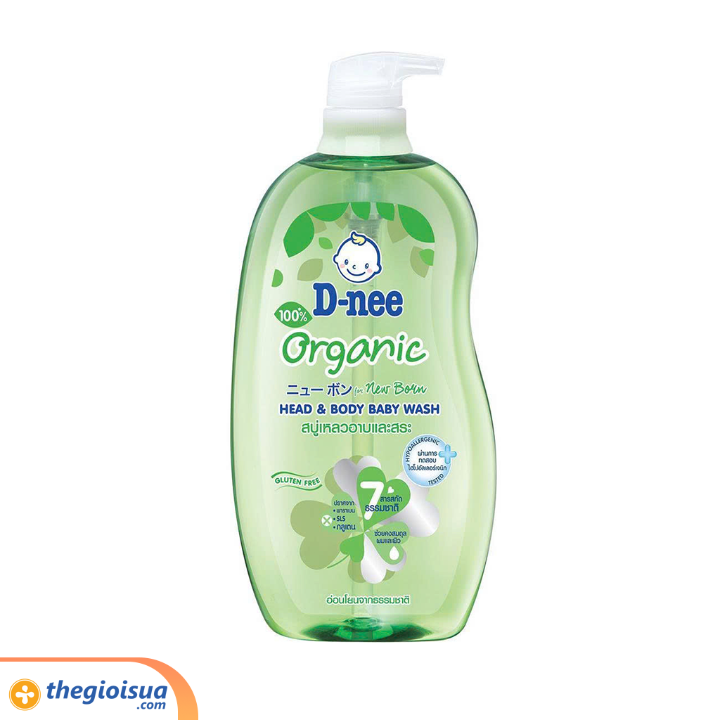 Tắm gội Dnee 380ml Xanh lá