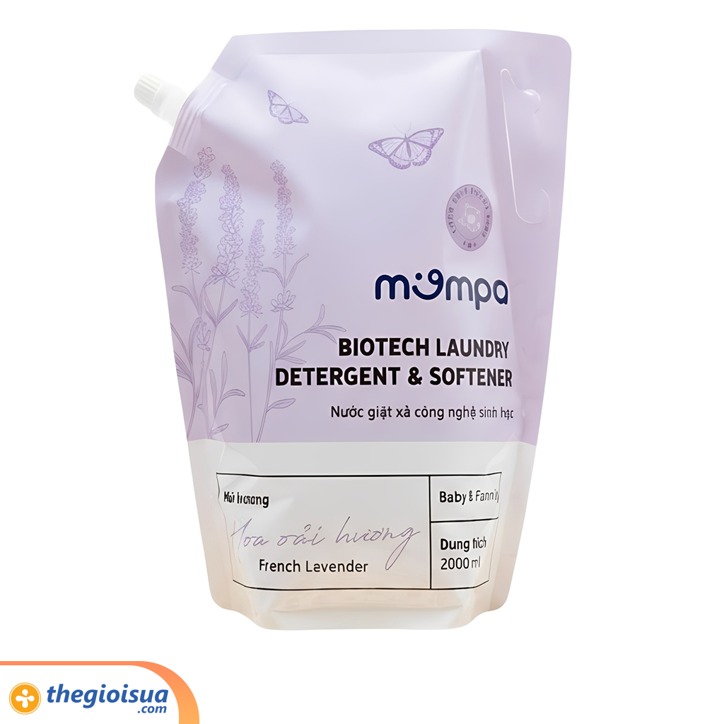 Nước giặt xả Mompa - Oải hương 2L