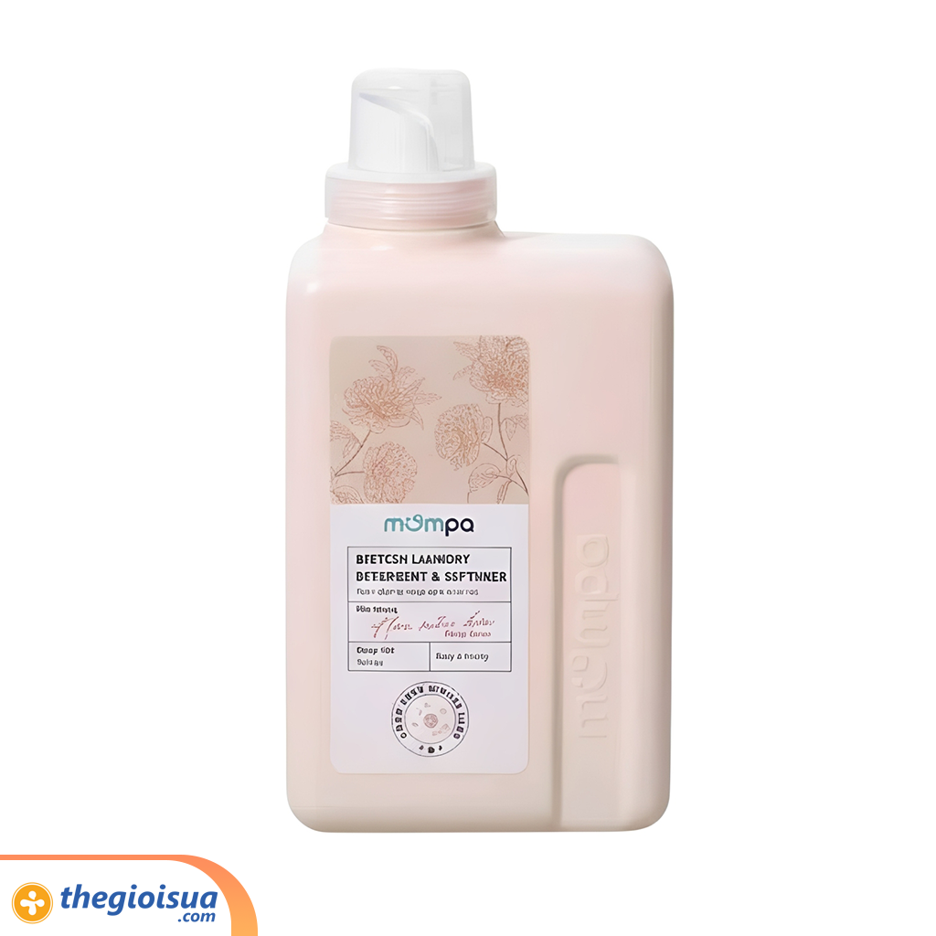 Nước giặt xả Mompa - Mẫu đơn 1,2L