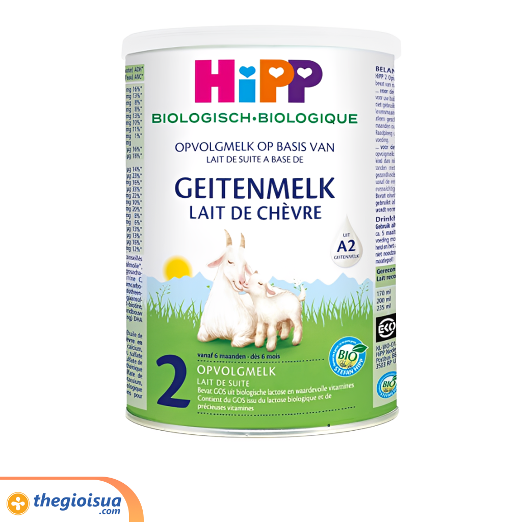 Sữa dê HiPP Organic số 2 400g