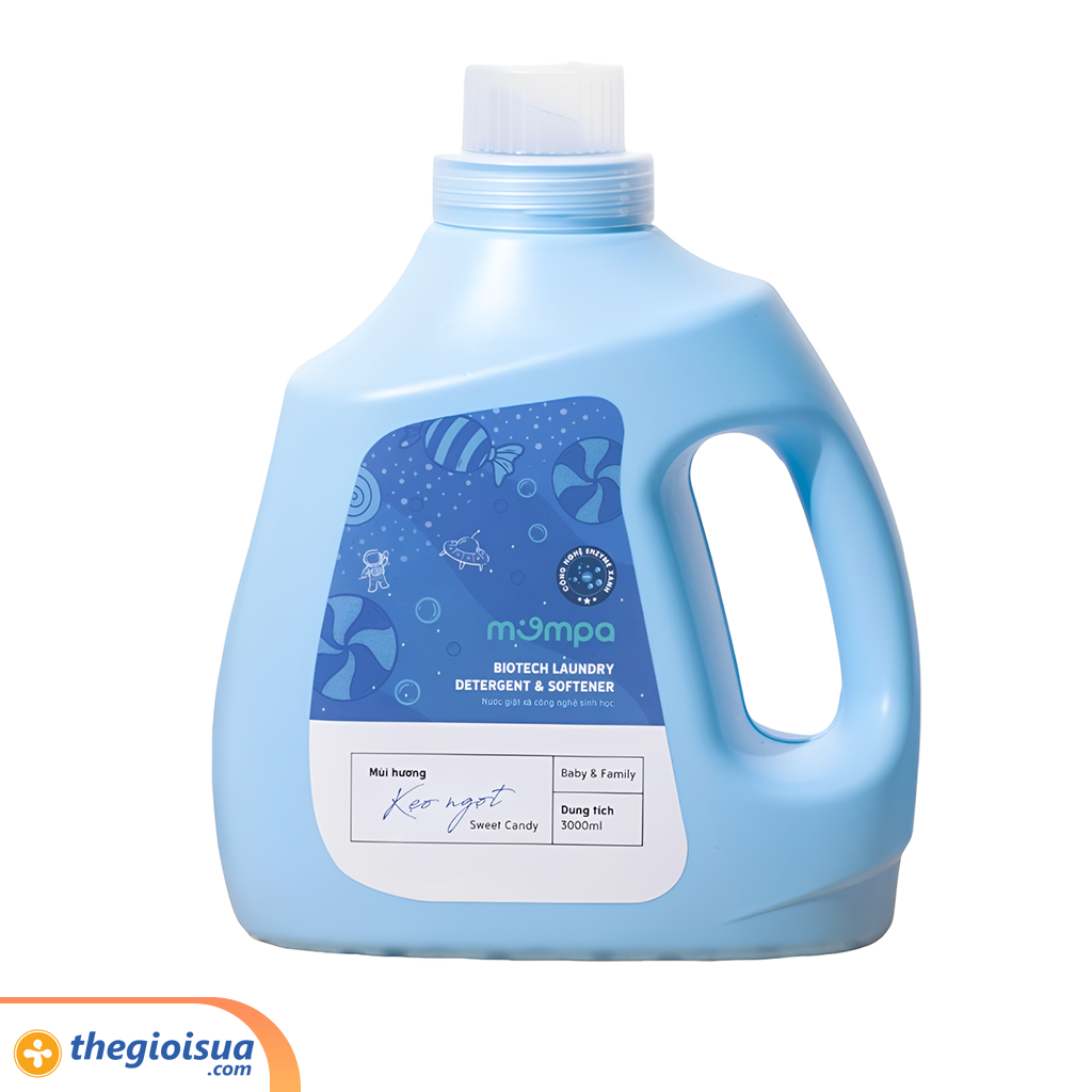 Nước giặt xả Mompa - Kẹo ngọt 3L