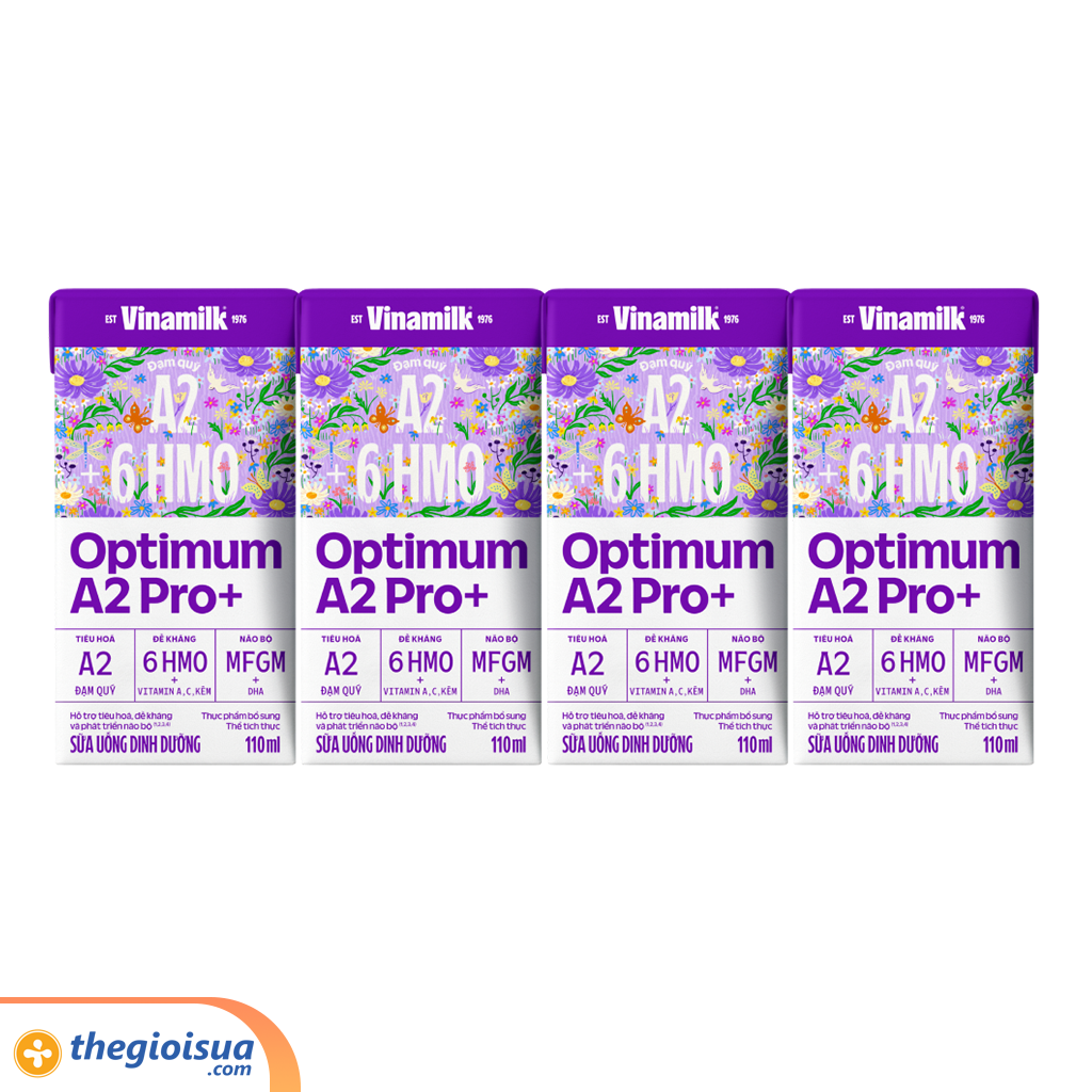 Sữa uống dinh dưỡng Optimum A2 Pro+ 110ml