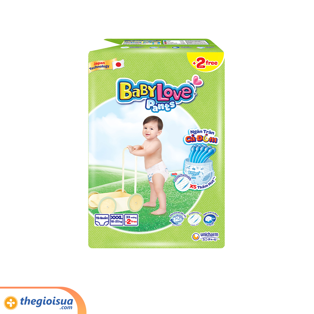 Tã quần Bobby Babylove XXXL33 (18-25kg)