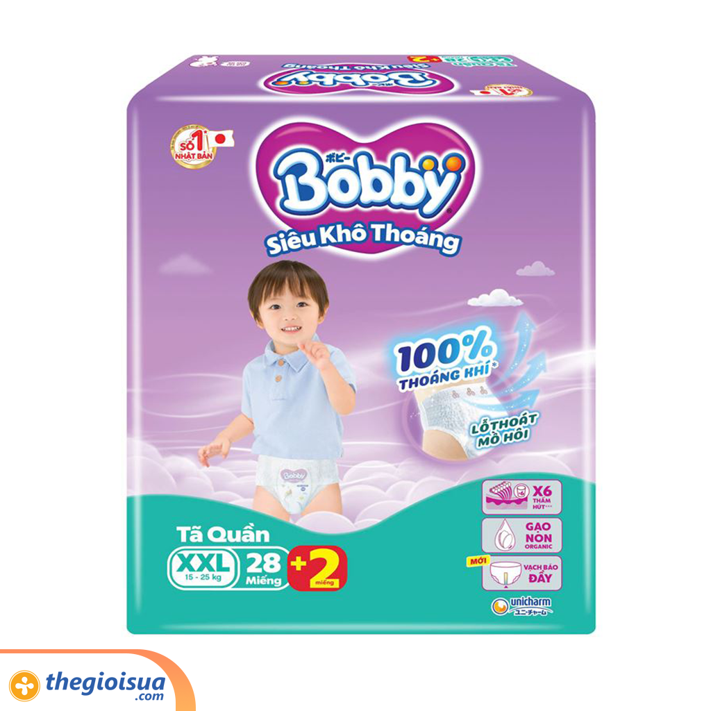 Tã quần Bobby SKT XXL28