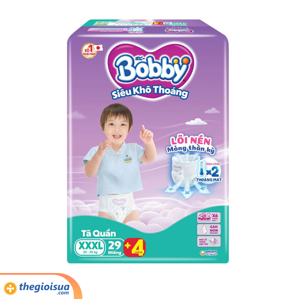 Tã quần Bobby SKT XXXL29