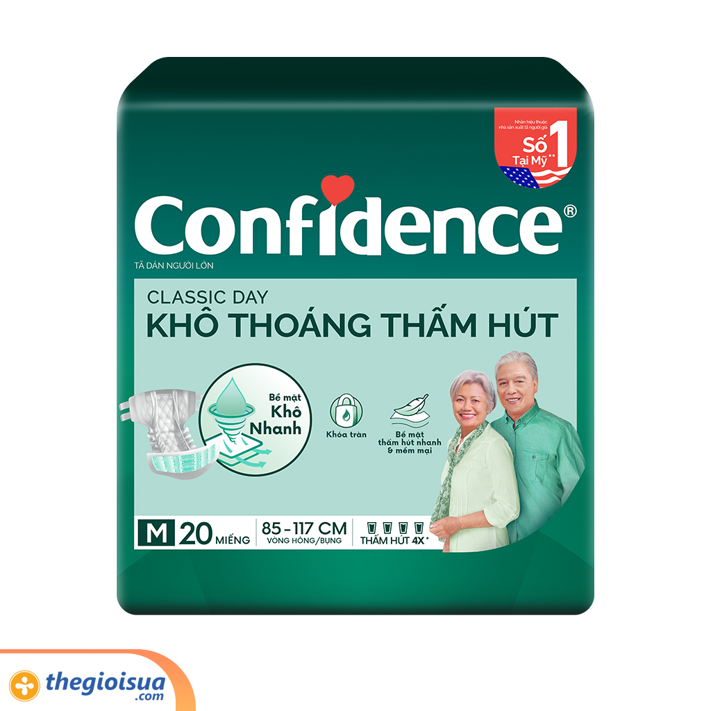 Tã dán Confidence Classic Day M20