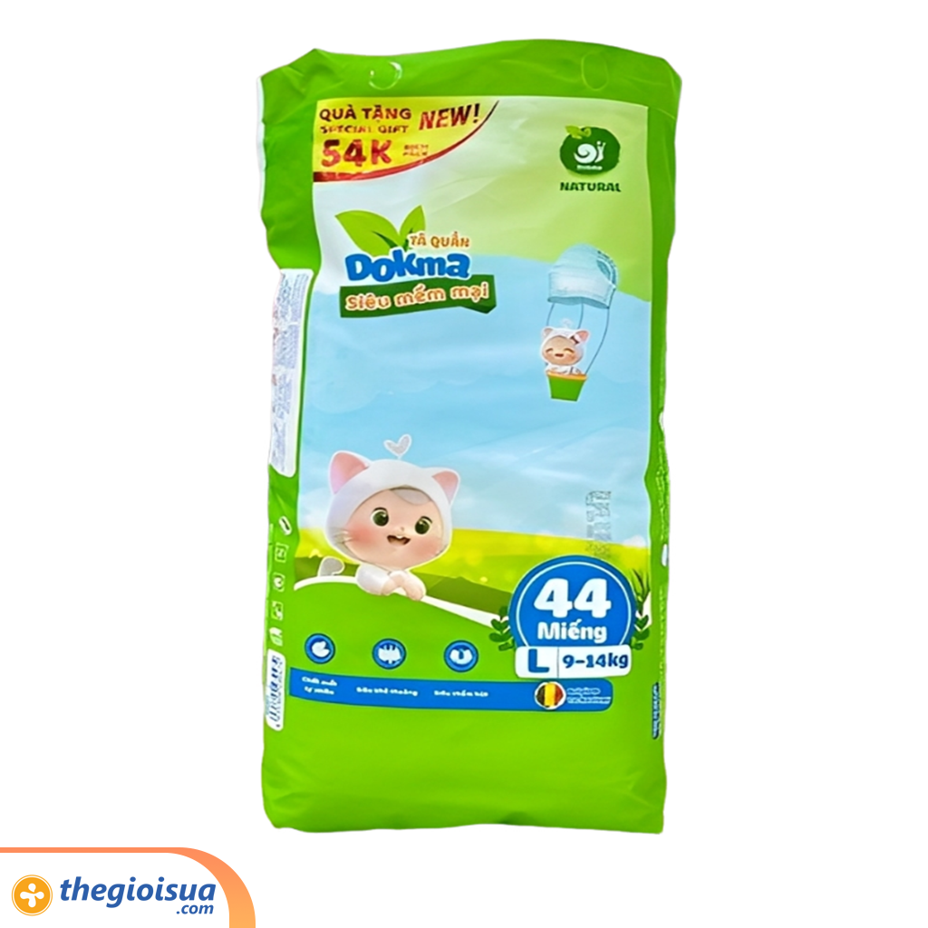 TÃ QUẦN DOKMA ECO BABY  - L44
