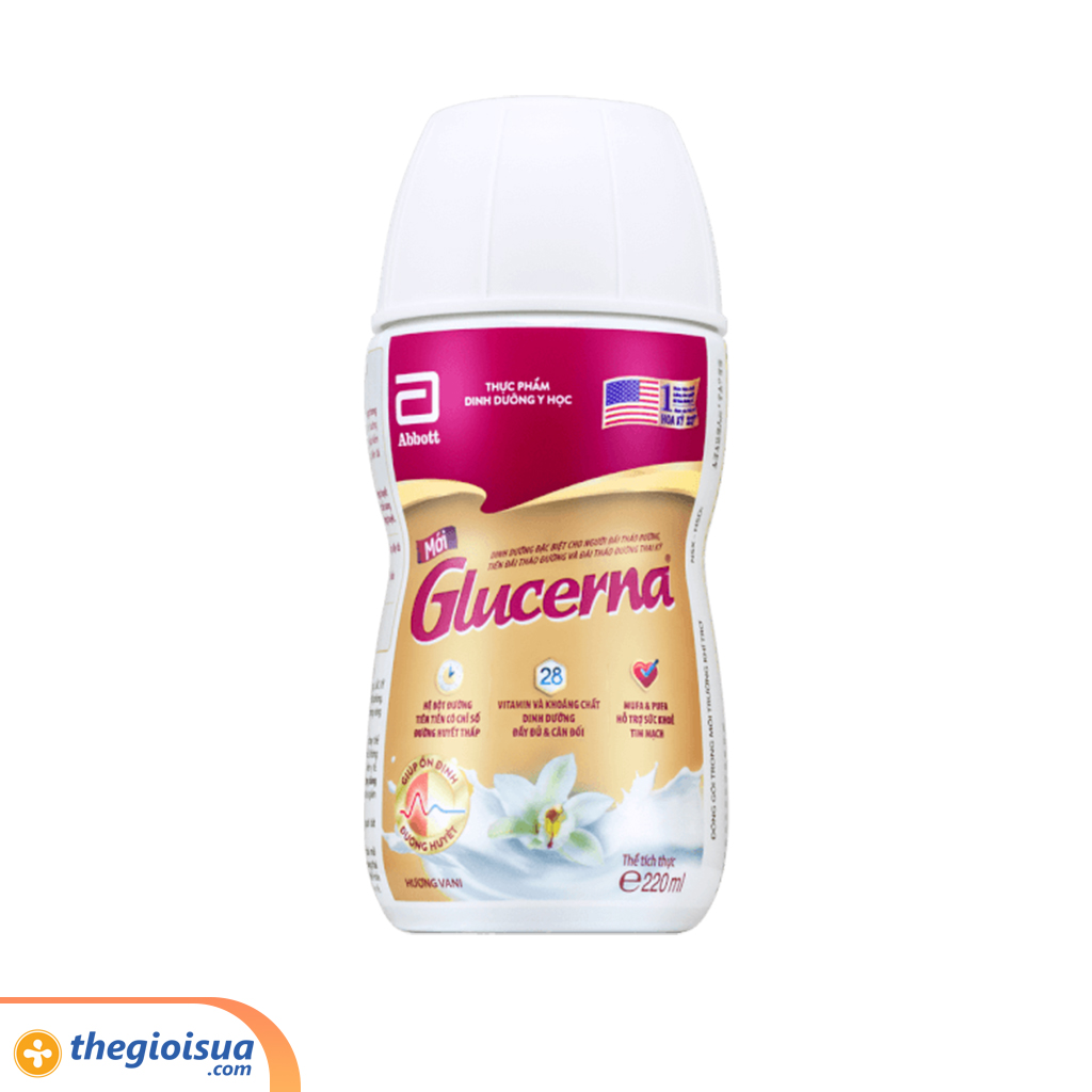 Sữa uống Abbott Glucerna hương vani 220ml
