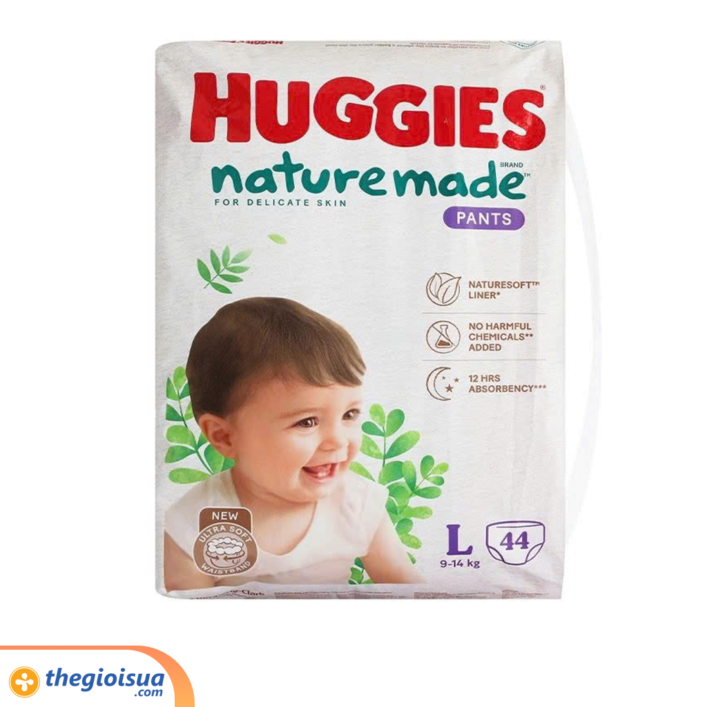 Tã quần Huggies Naturemade L44