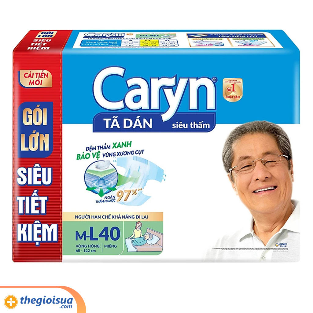 Tã dán Caryn M/L 40