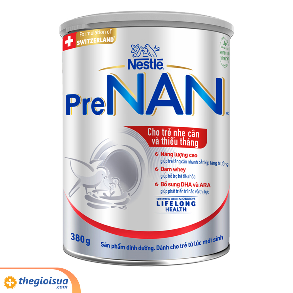 Sữa bột công thức Nestle PreNan 380g