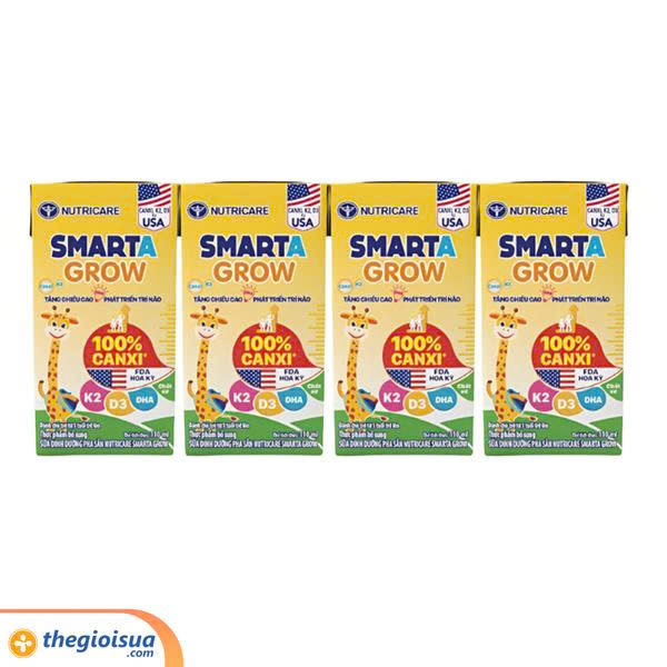 Sữa Dinh dưỡng pha sẵn Nutricare Smarta Grow 110ml