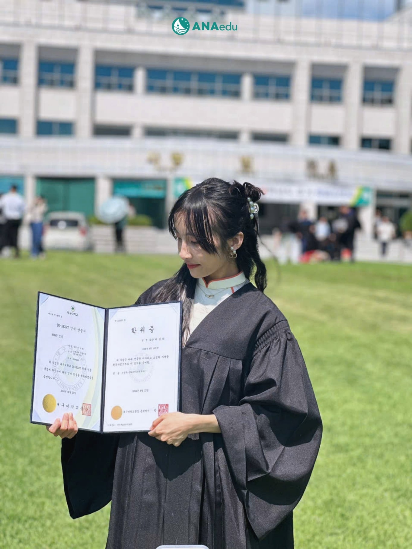 Tân cử nhân Quản trị kinh doanh Đại học Daegu (Hàn Quốc) - Đoàn Thanh Hoa