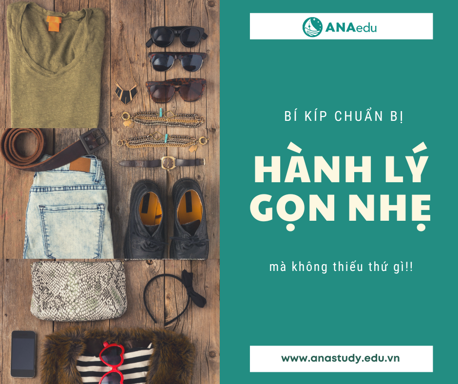 Du học Hàn Quốc: Bí kíp chuẩn bị hành lý gọn nhẹ mà không thiếu thứ gì