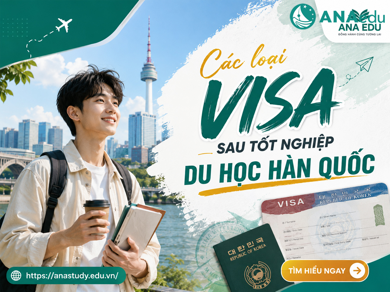 Các loại visa sau tốt nghiệp du học Hàn Quốc: Điều kiện và lộ trình mới nhất