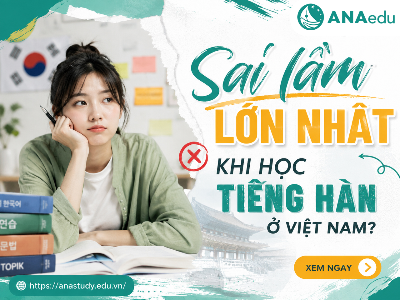 Sai lầm lớn nhất khi học tiếng Hàn ở Việt Nam: Học lâu nhưng vẫn không giao tiếp được