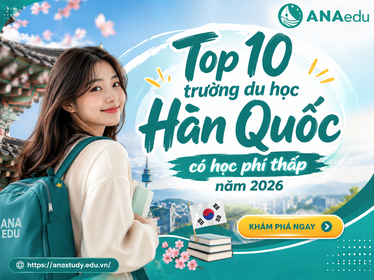 Top 10 trường du học Hàn Quốc có học phí thấp nhưng chất lượng đào tạo tốt năm 2026