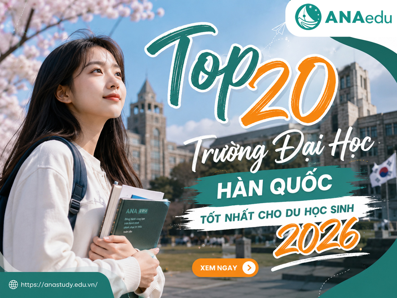 Top 20 Trường Đại Học Hàn Quốc Tốt Nhất Cho Du Học Sinh 2026