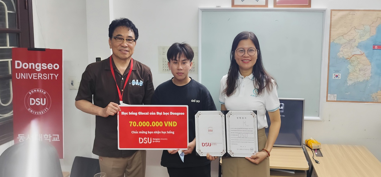 ANA EDU ĐÓN TIẾP ĐẠI DIỆN ĐẠI HỌC DONGSEO TẠI VĂN PHÒNG HÀ NỘI