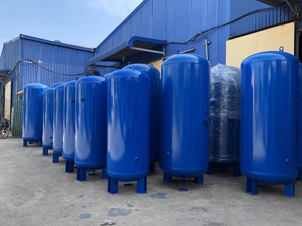 Bình chứa khí nén về để duy trì sự ổn định của áp suất hệ thống
