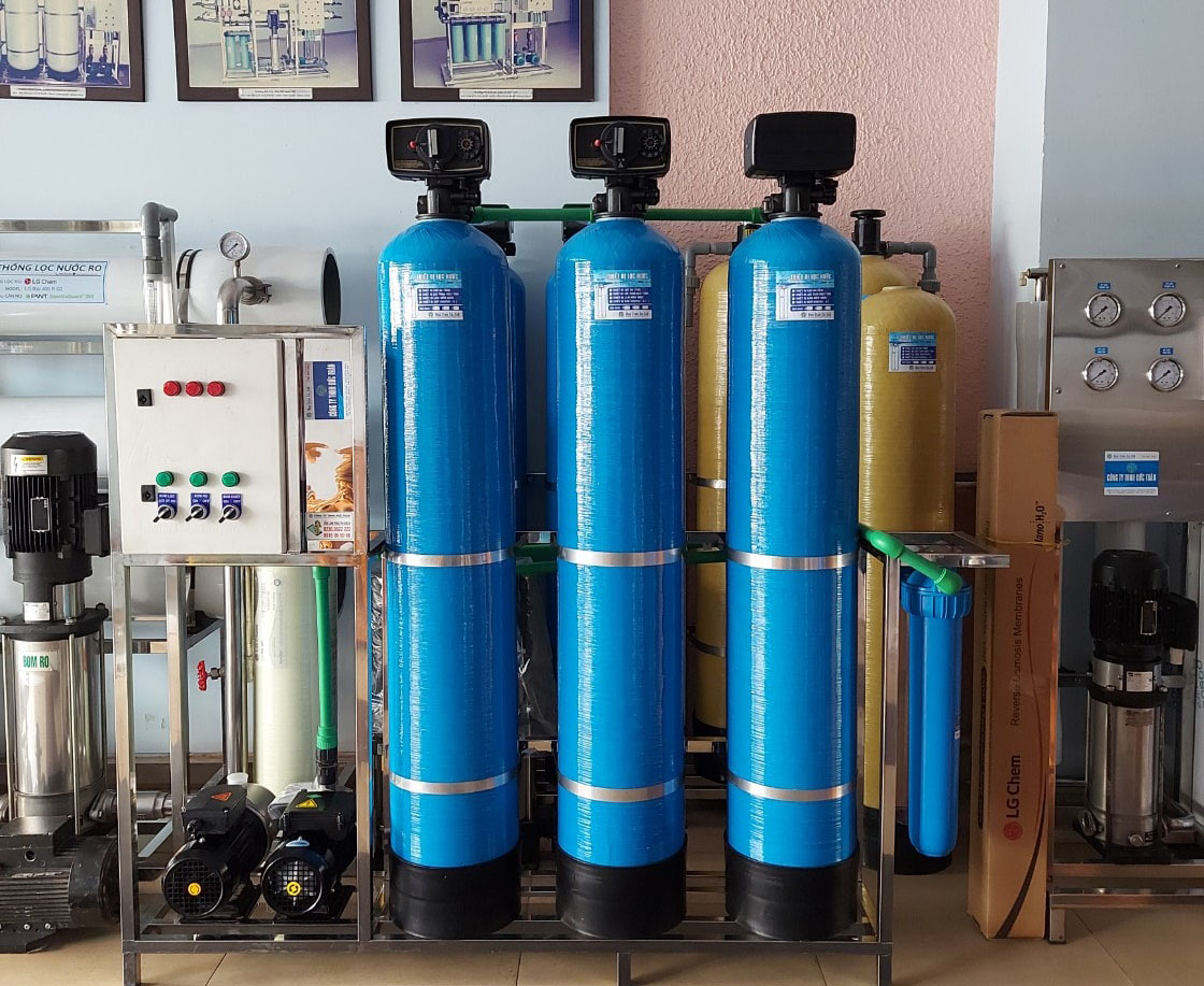 Bộ Lọc Nước Sinh Hoạt Công Suất 500l/h - 3 Bình