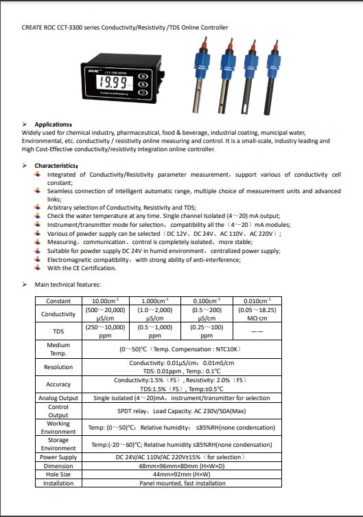 Thiết bị đo độ dẫn điện EC