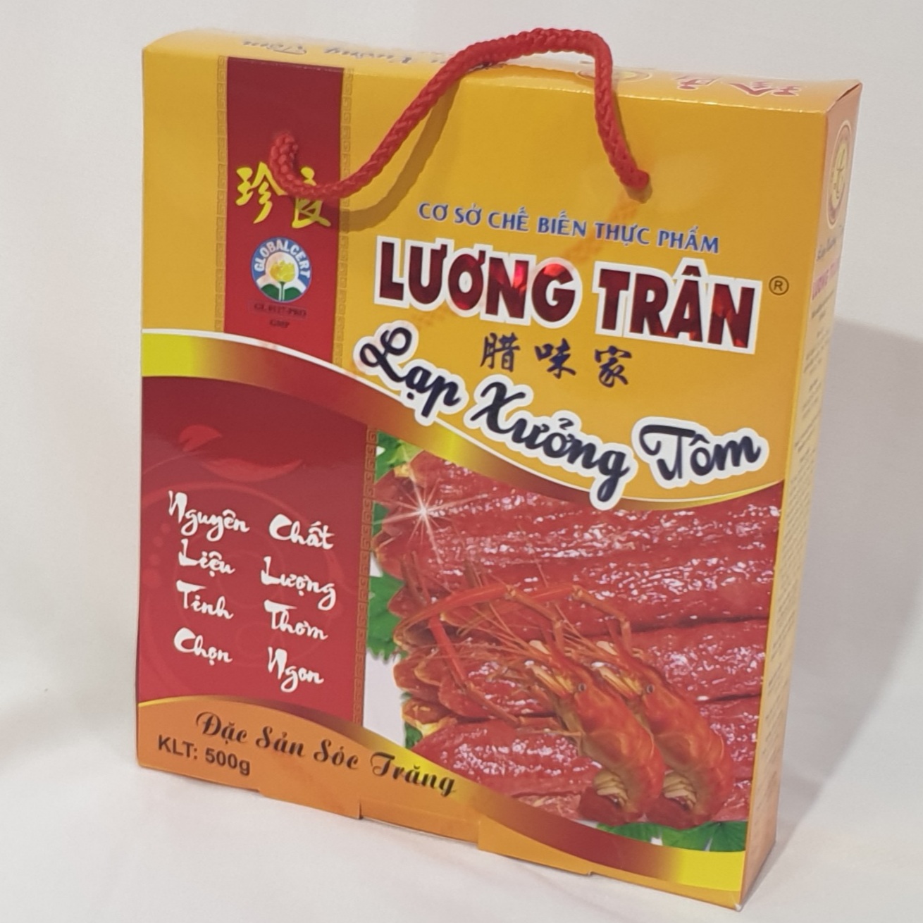 LẠP XƯỞNG TÔM SÓC TRĂNG LƯƠNG TRÂN 500g