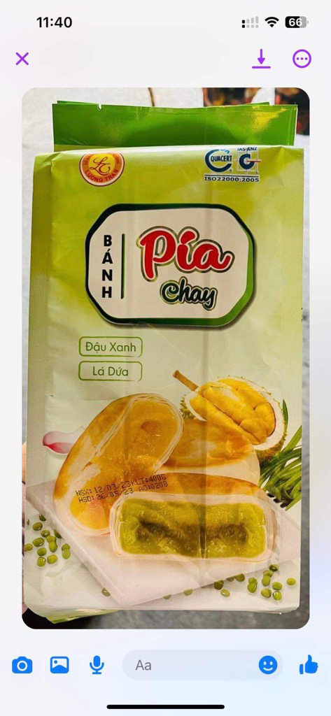 BÁNH PÍA CHAY