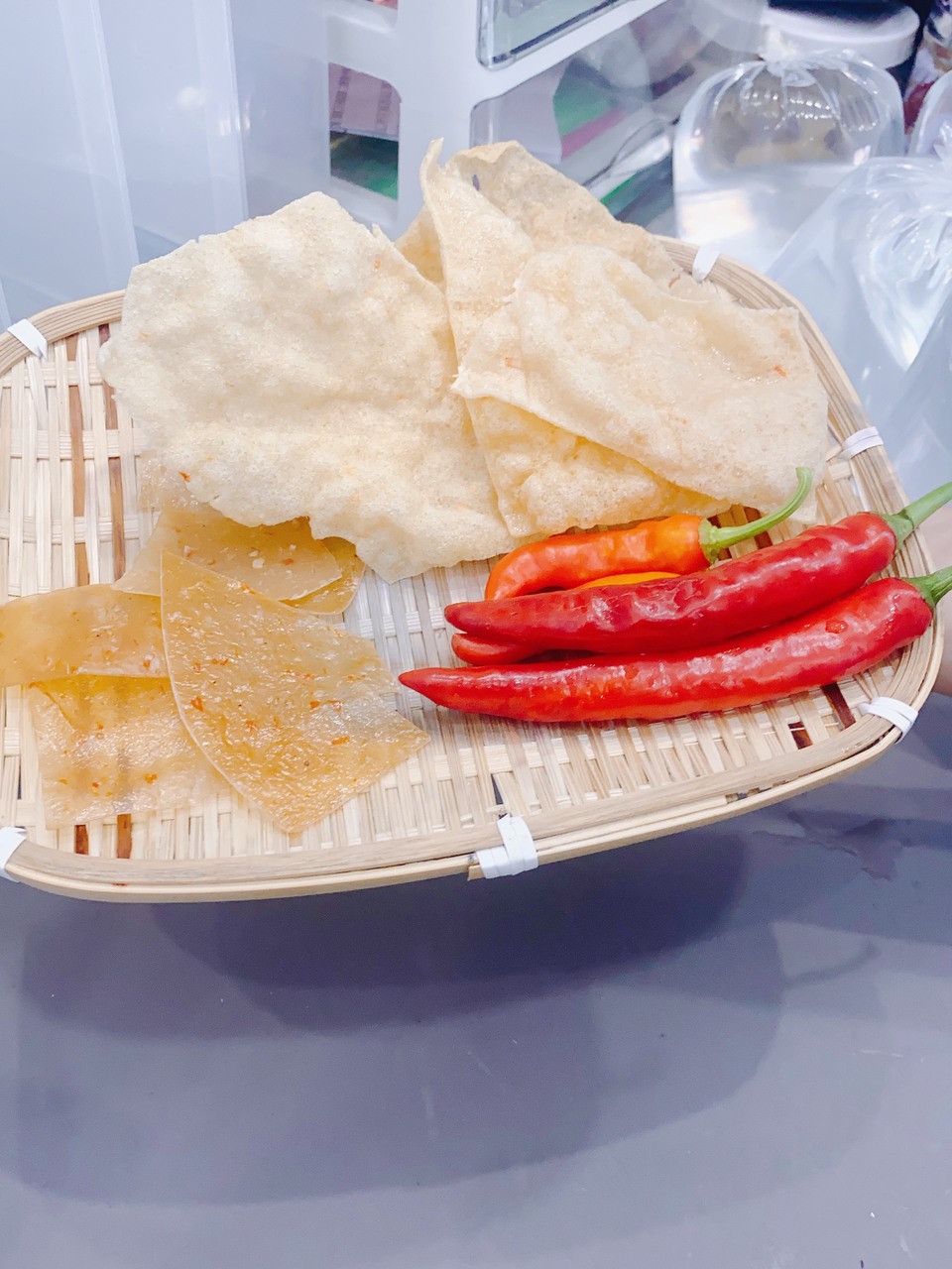 BÁNH PHỒNG TÔM VỊ ỚT 500g
