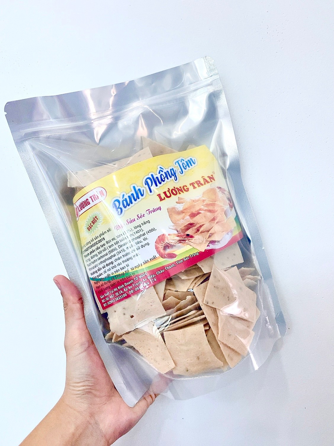 Bánh Phồng Tôm Vụn 500gram.