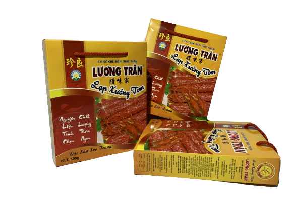 LẠP XƯỞNG TÔM SÓC TRĂNG LƯƠNG TRÂN 500g