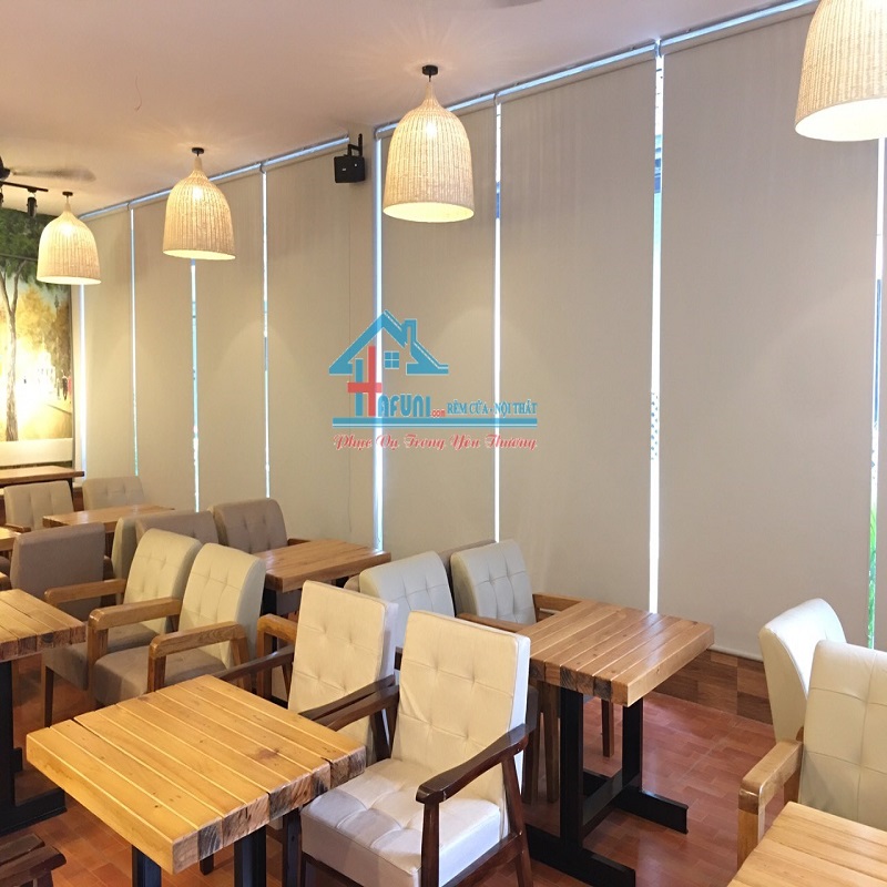 Các Mẫu Rèm Cửa Quán Cà Phê Sang Trọng