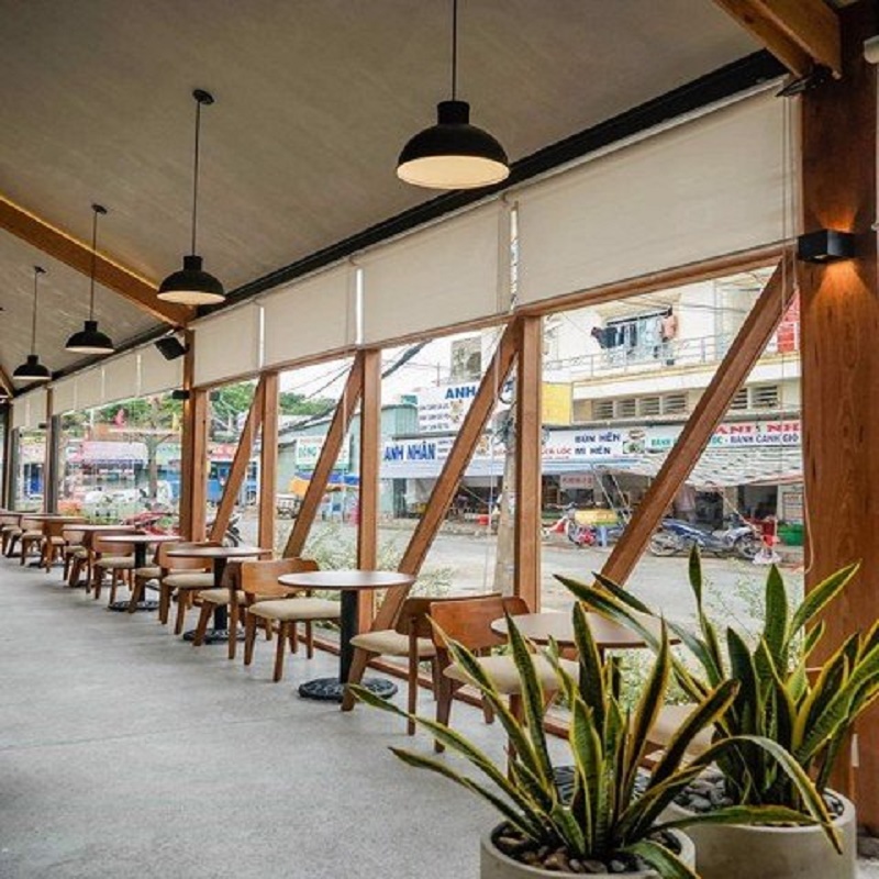 Các Mẫu Rèm Cửa Quán Cà Phê Sang Trọng