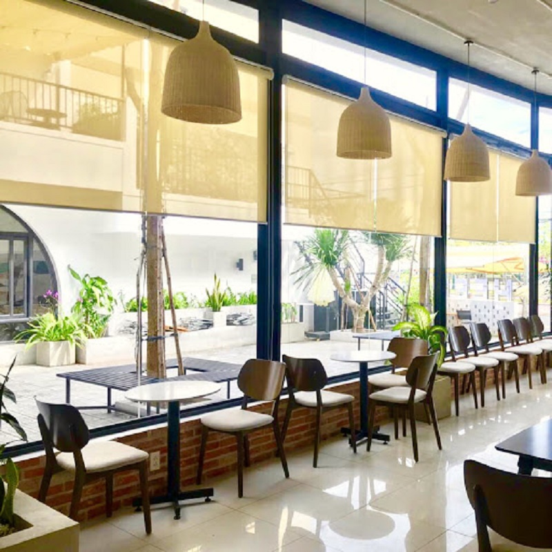 Các Mẫu Rèm Cửa Quán Cà Phê Sang Trọng