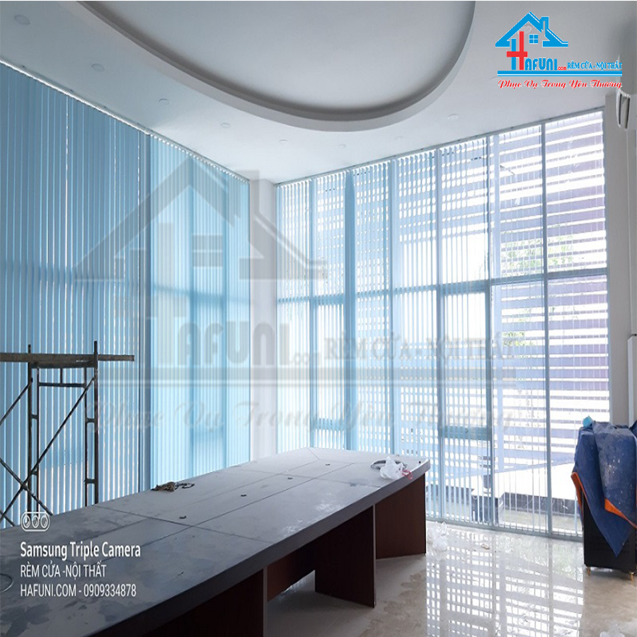 Mẫu Rèm Lá Dọc Văn Phòng Đẹp RLD0012